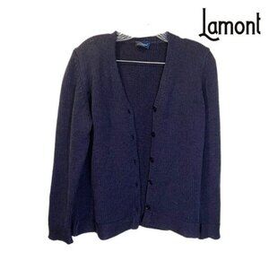 Lamont Women's V-Neck Button‎ Knitwear Long Sleeve Cardigan Sweater